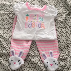 3 month easter outfit girl